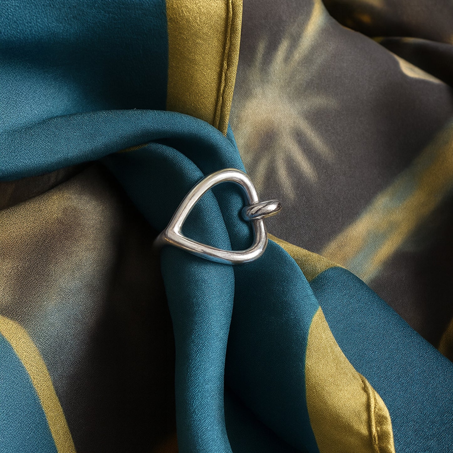 The Silver Mist Silk Charm