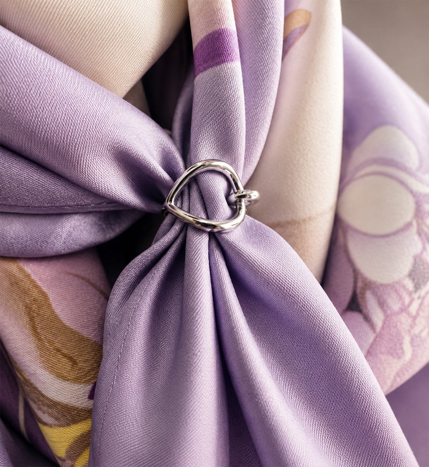 The Silver Mist Silk Charm