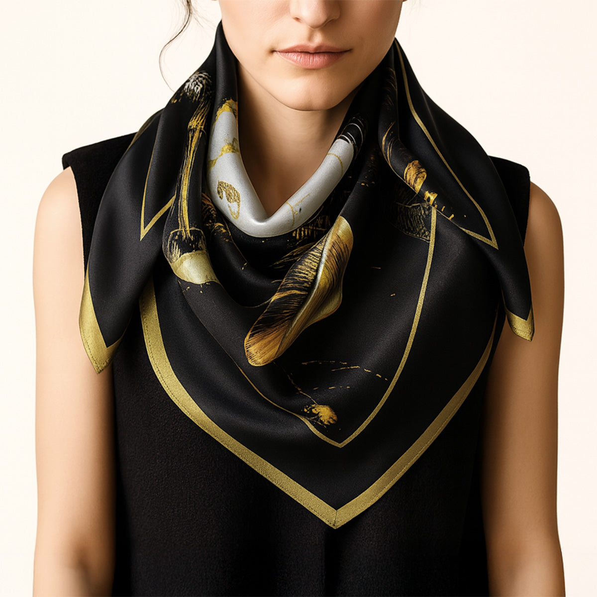 The Enchanted Stillness scarf 90