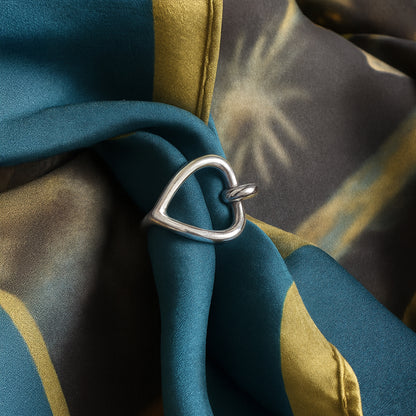 The Silver Mist Silk Charm