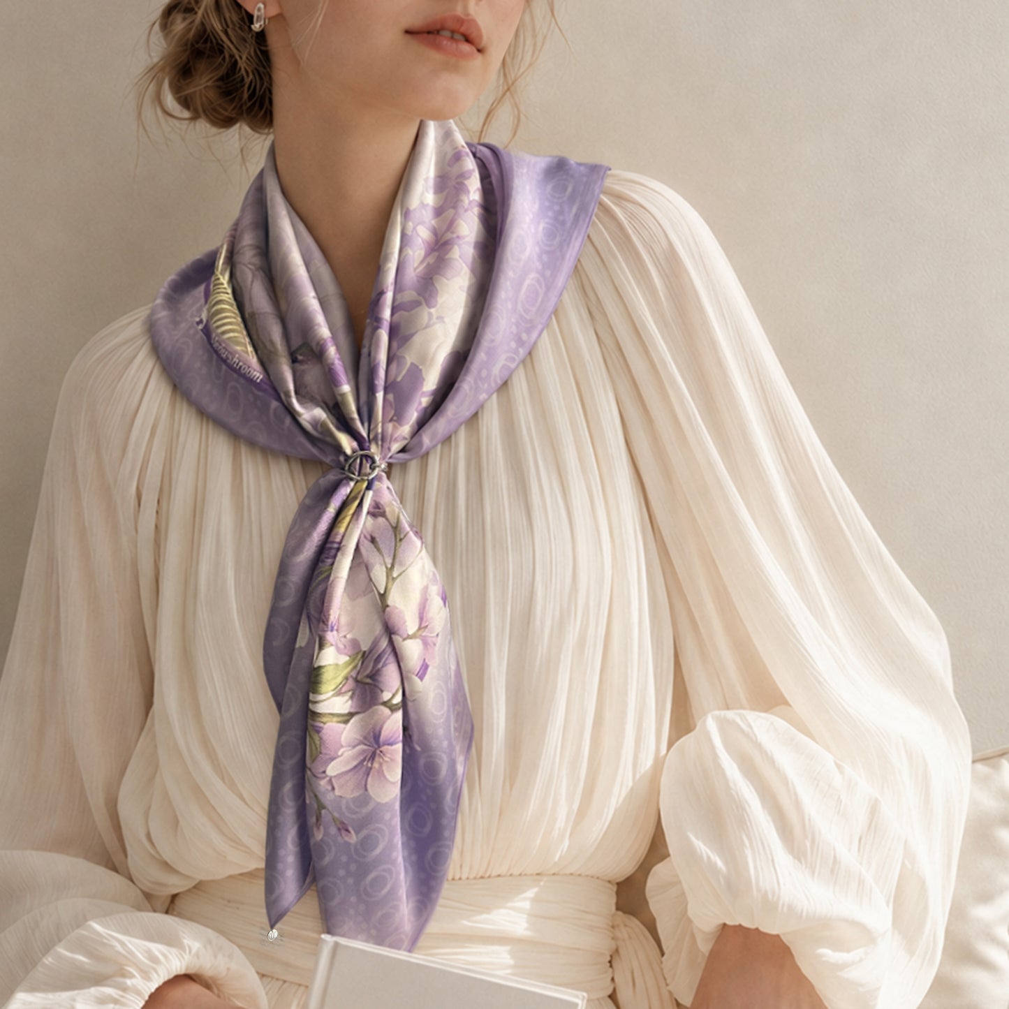 The Serene Bloom scarf  90