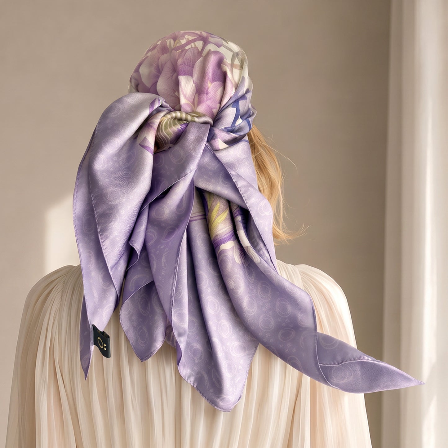 The Serene Bloom scarf  90