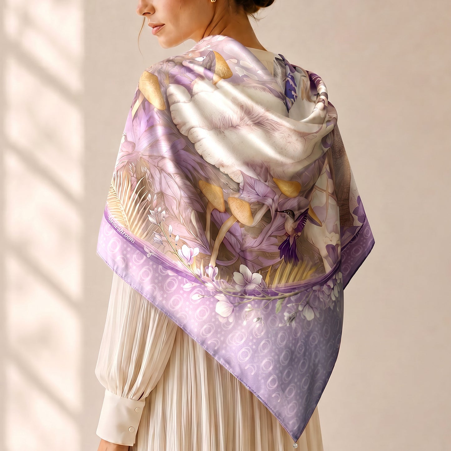 The Serene Bloom scarf  90
