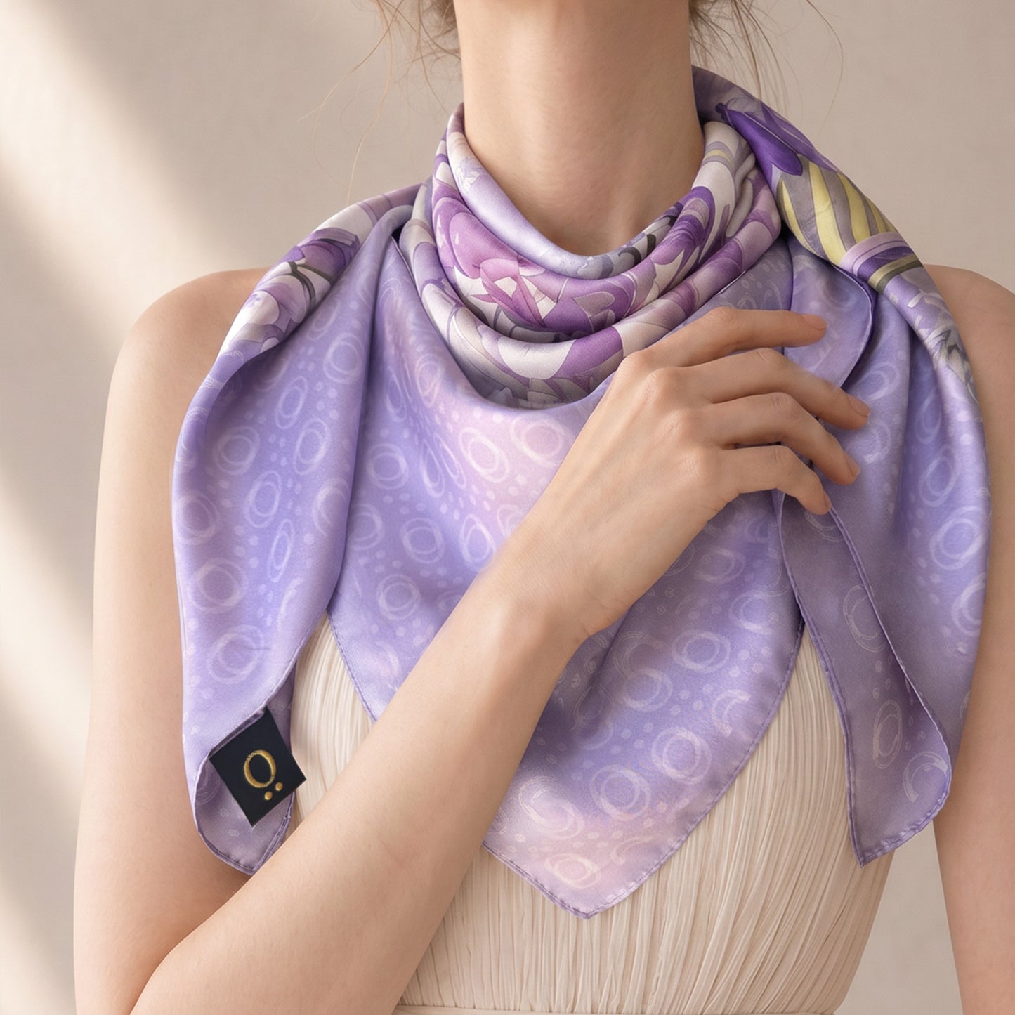 The Serene Bloom scarf  90