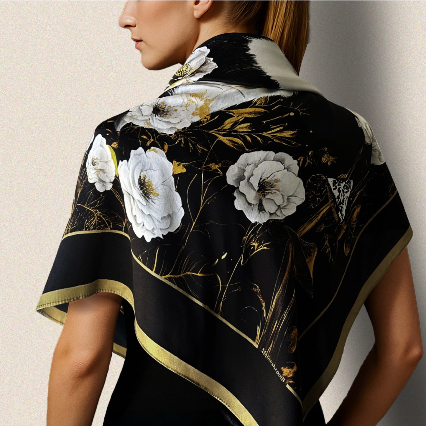 The Enchanted Stillness scarf 90