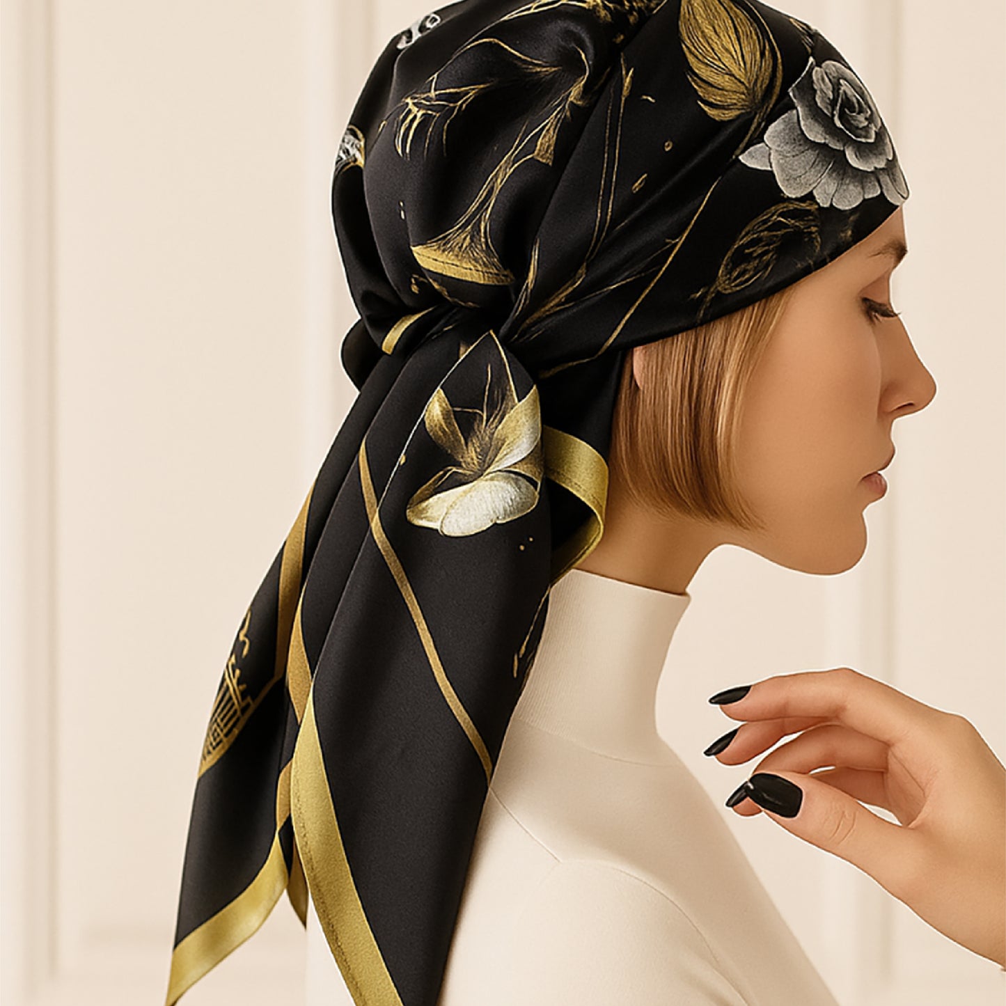 The Enchanted Stillness scarf 90